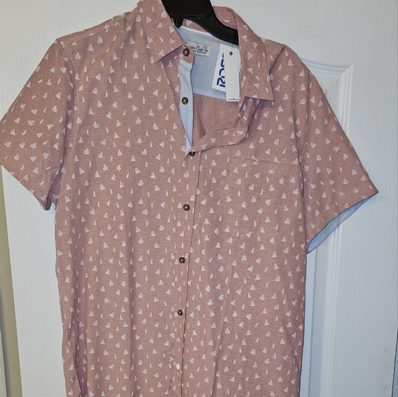 NWT Lot of Large (7) Slim Fit Male Short Sleeve Shirts - Picture 12 of 16